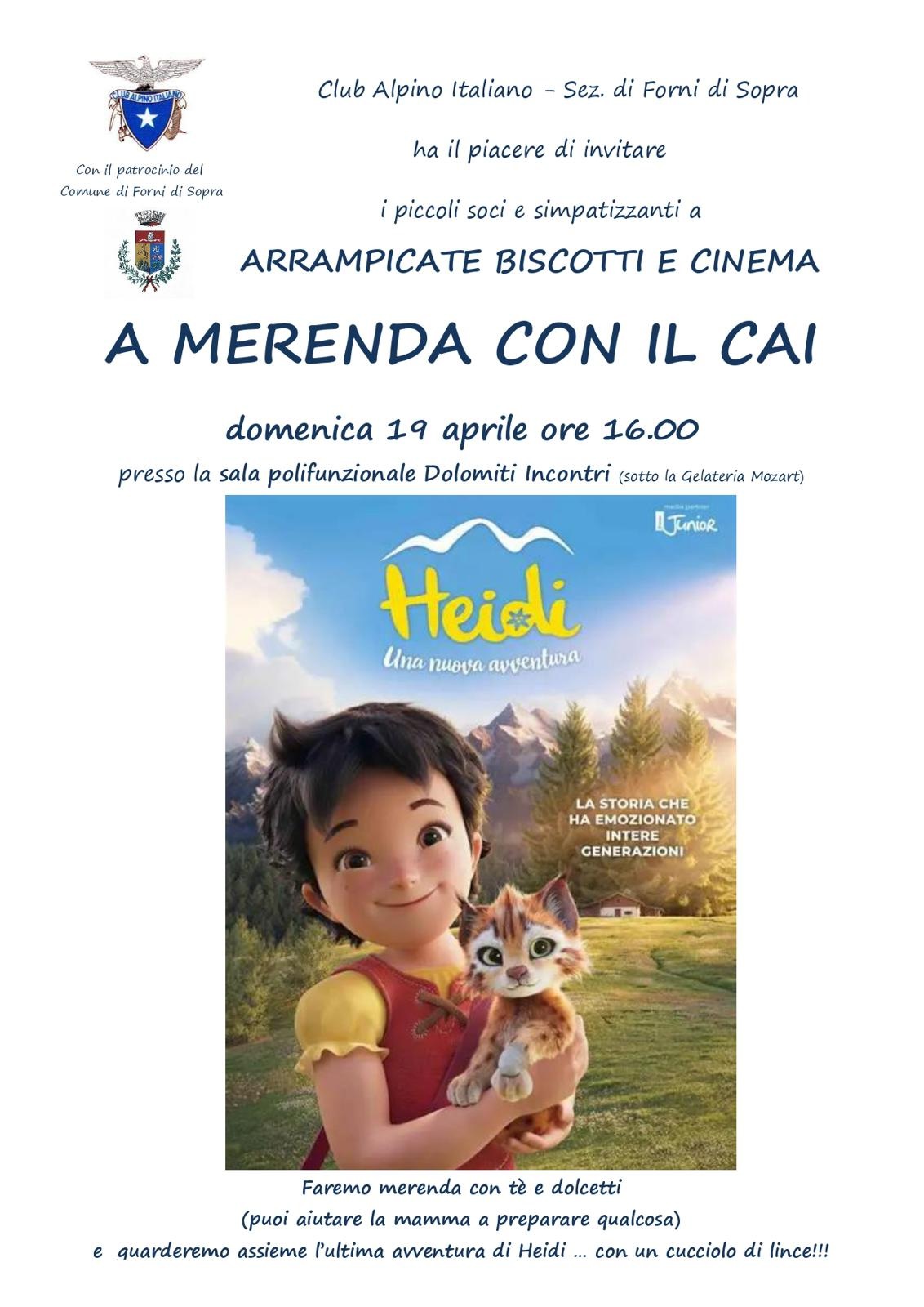 A merenda con il CAI 19 aprile