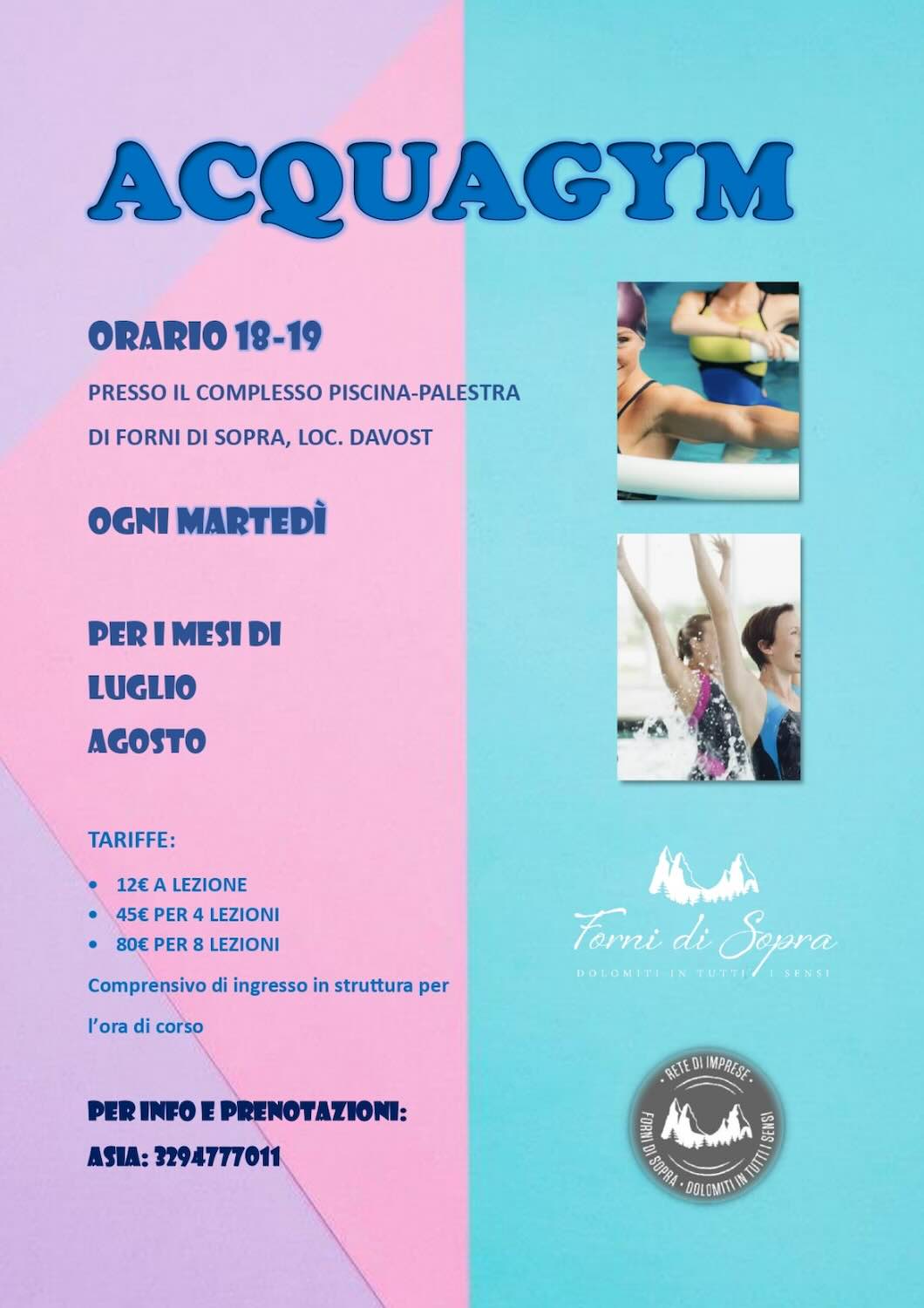 Acquagym asia estate 2025