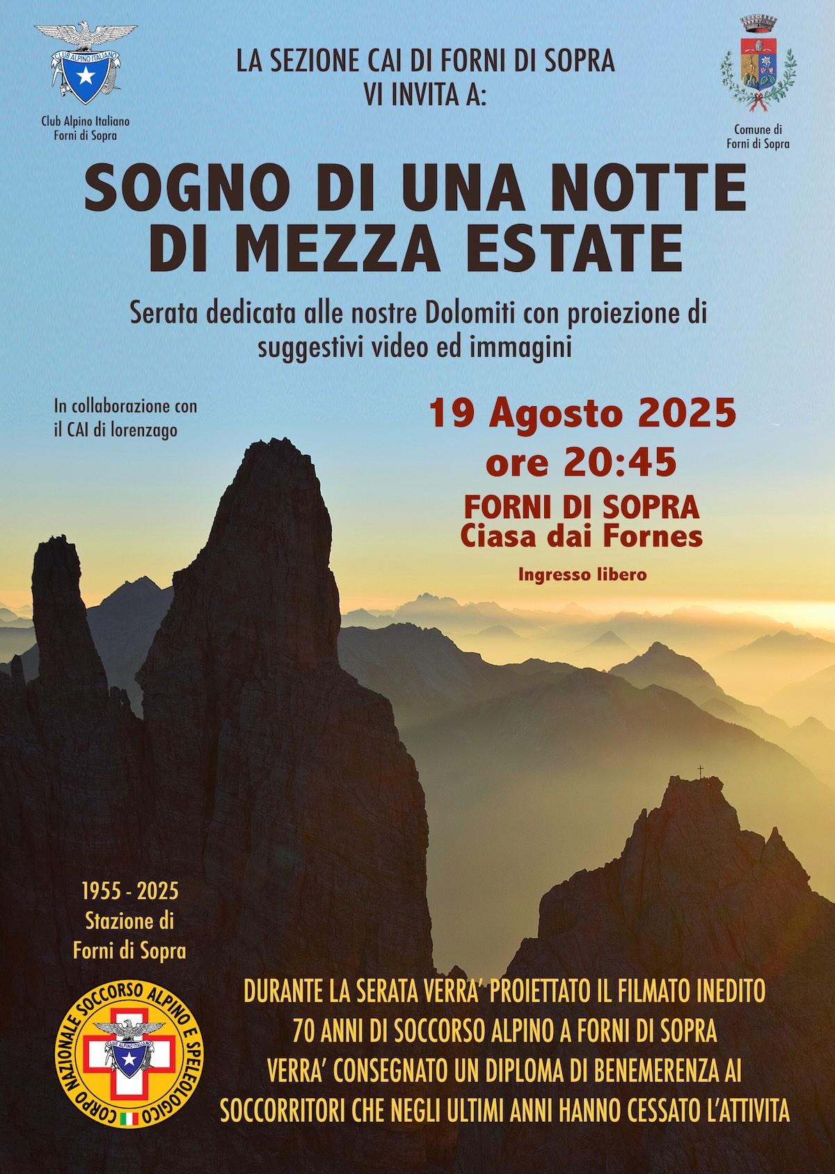 EVENTO cai cnsas fds