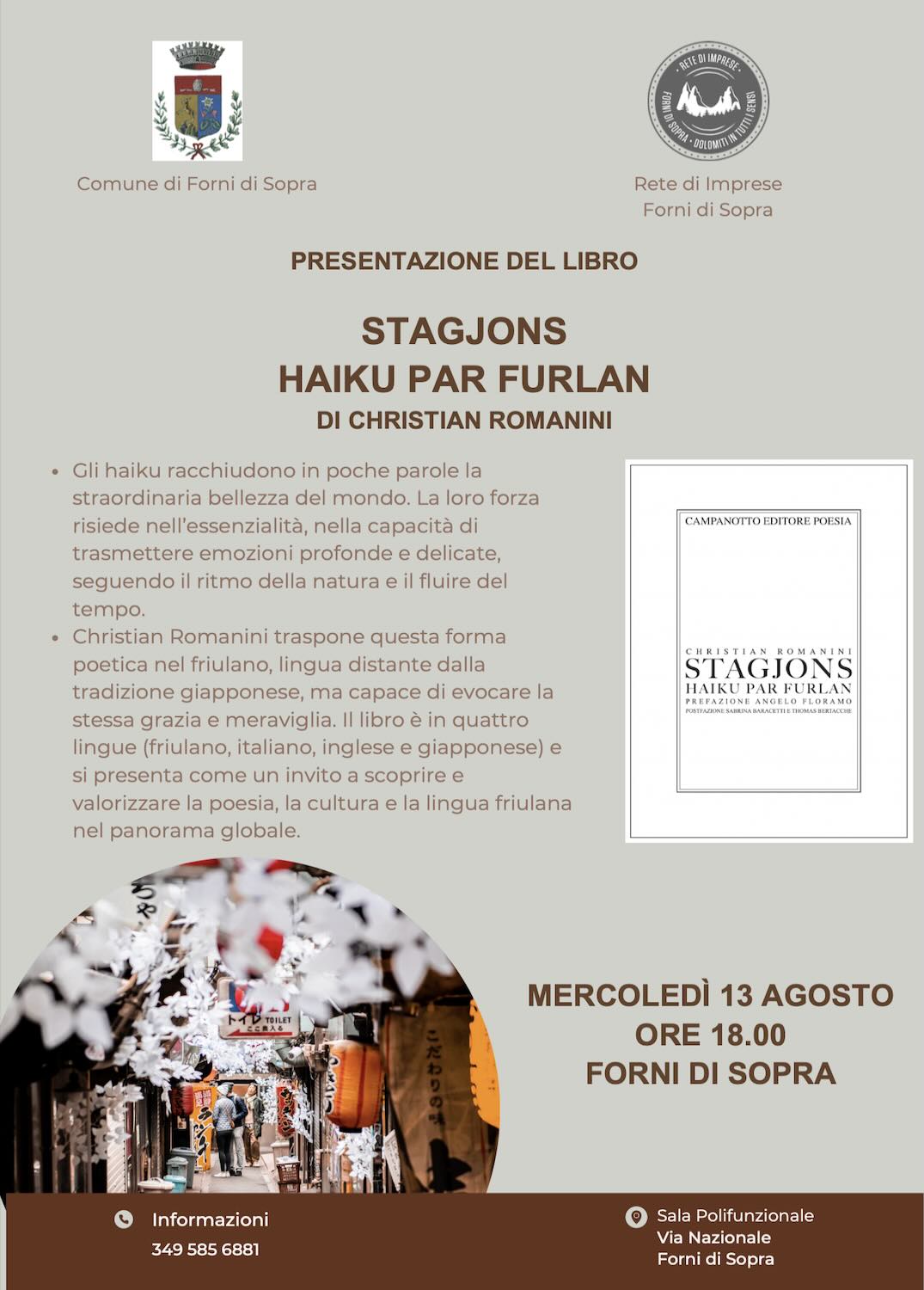 Presentazione libro 13 agosto