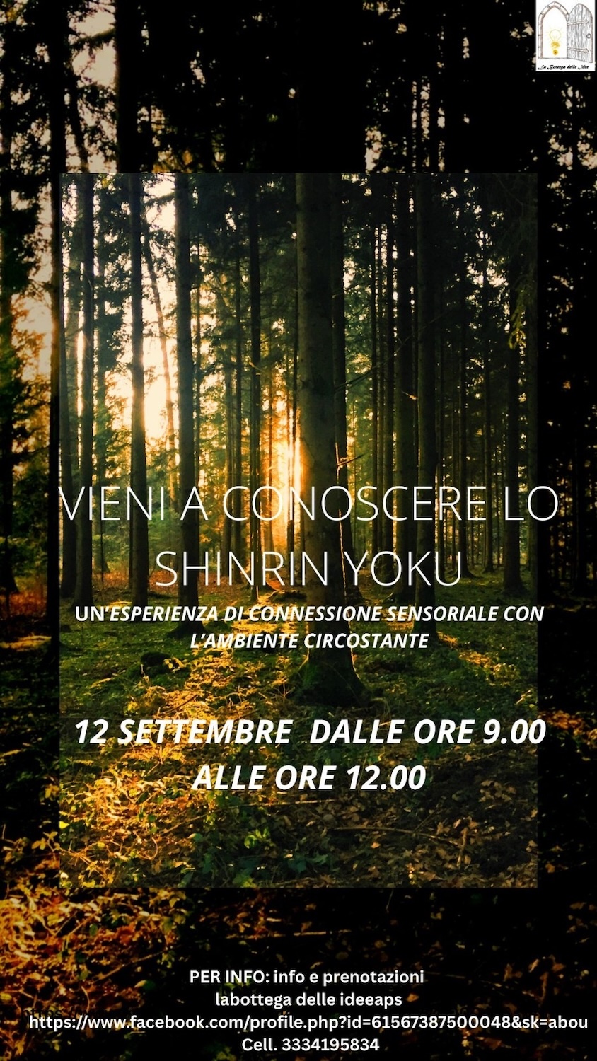 Shinrin yoku 12 settembre