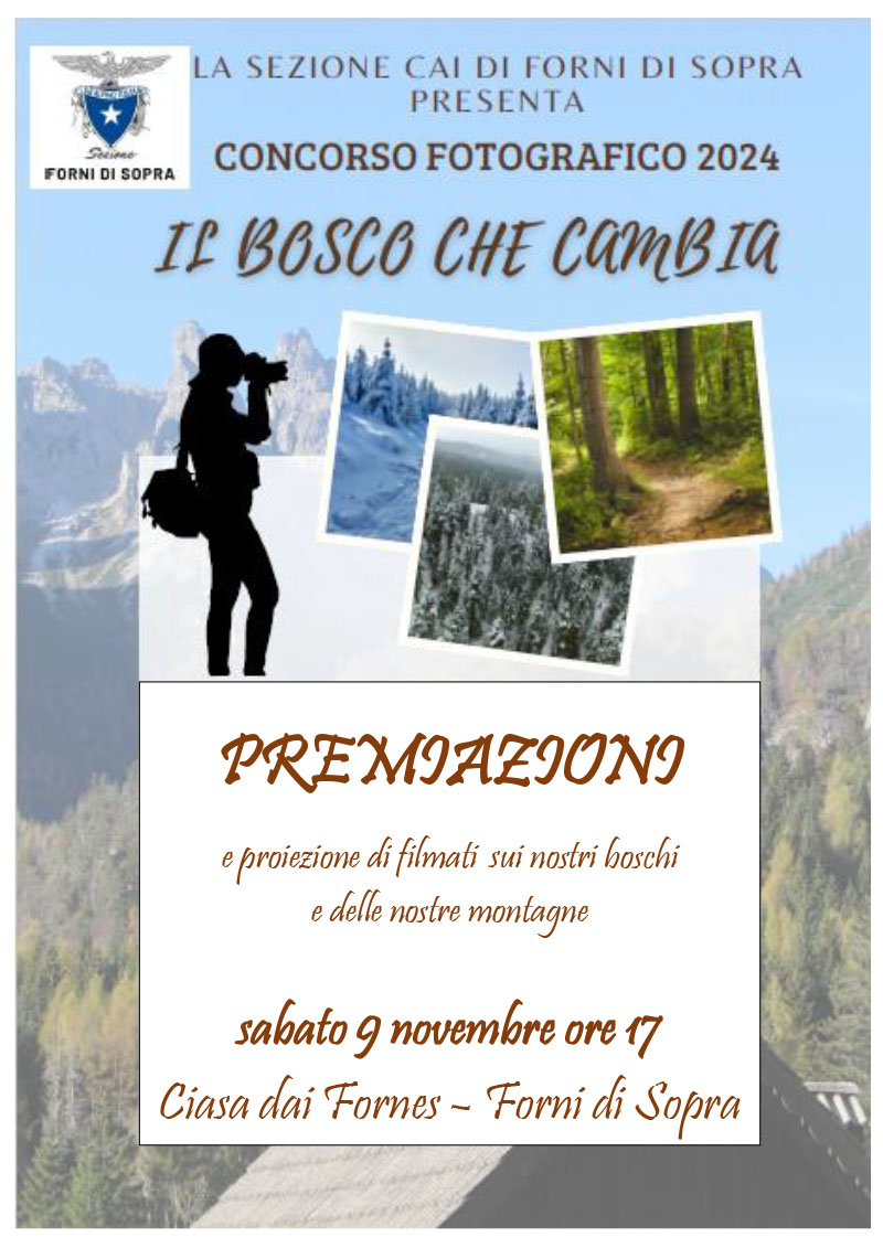 evento locandina premiazioni CAI