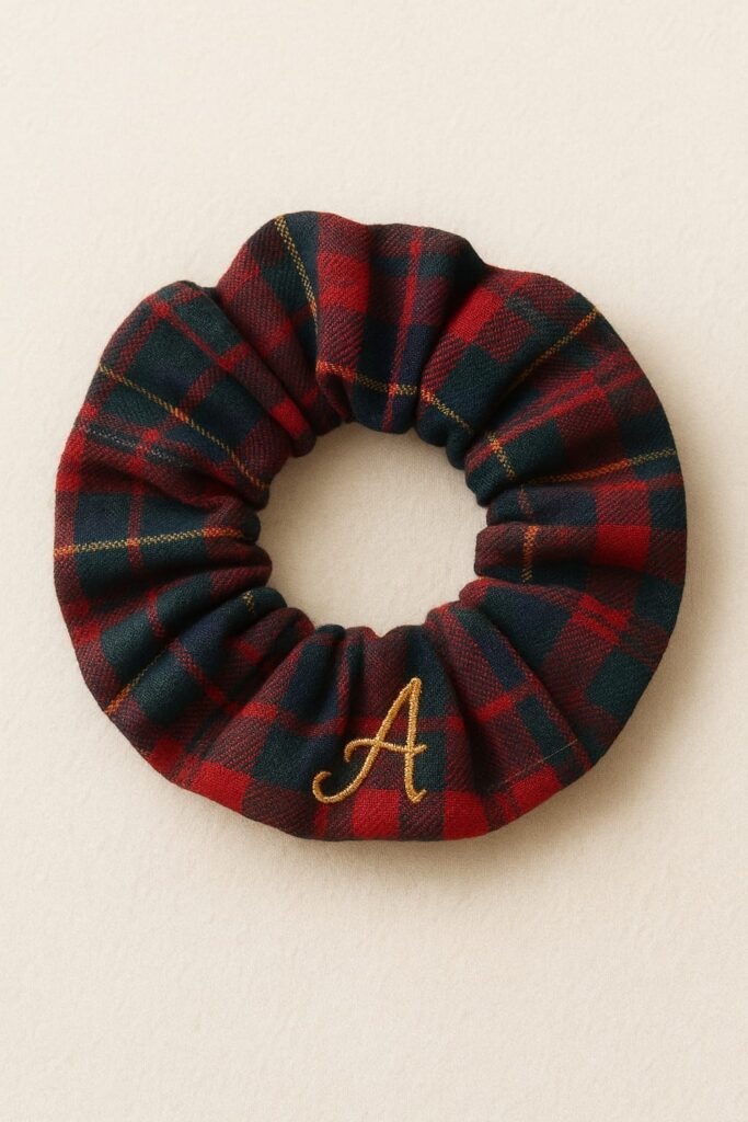scrunchie di natale