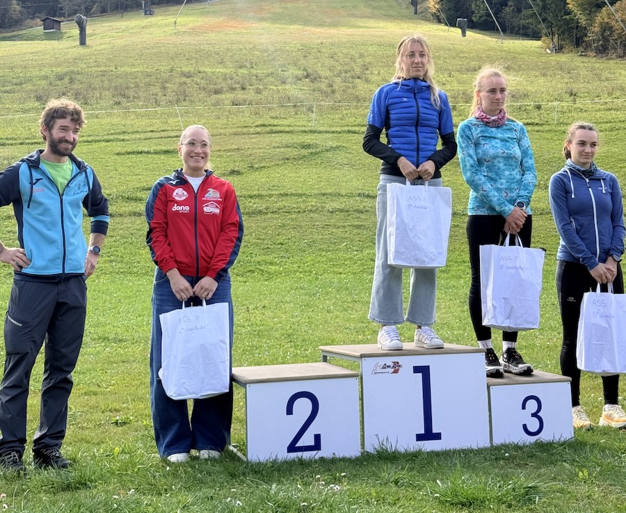 trail delle malghe 2026 podio F